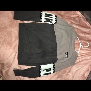 VS Pink sweat shirt